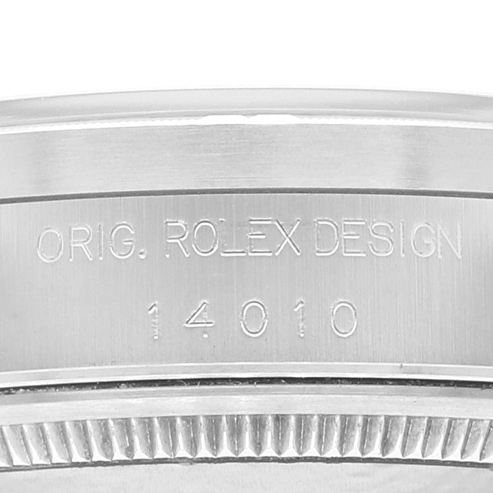 Rolex Air King 34 Black Dial Oyster Bracelet Steel Mens Watch 14010