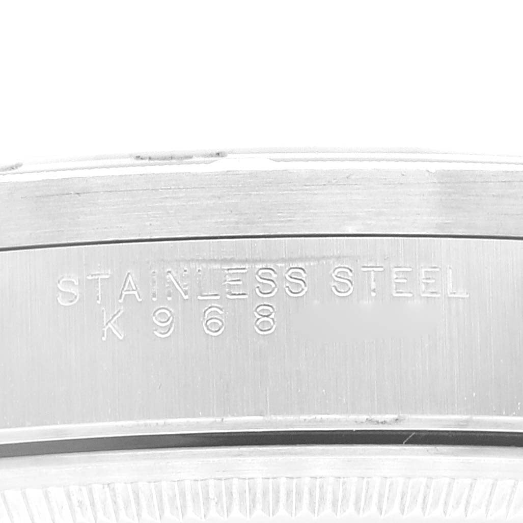 Rolex Air King 34 Black Dial Steel Mens Watch 14010 Box Papers