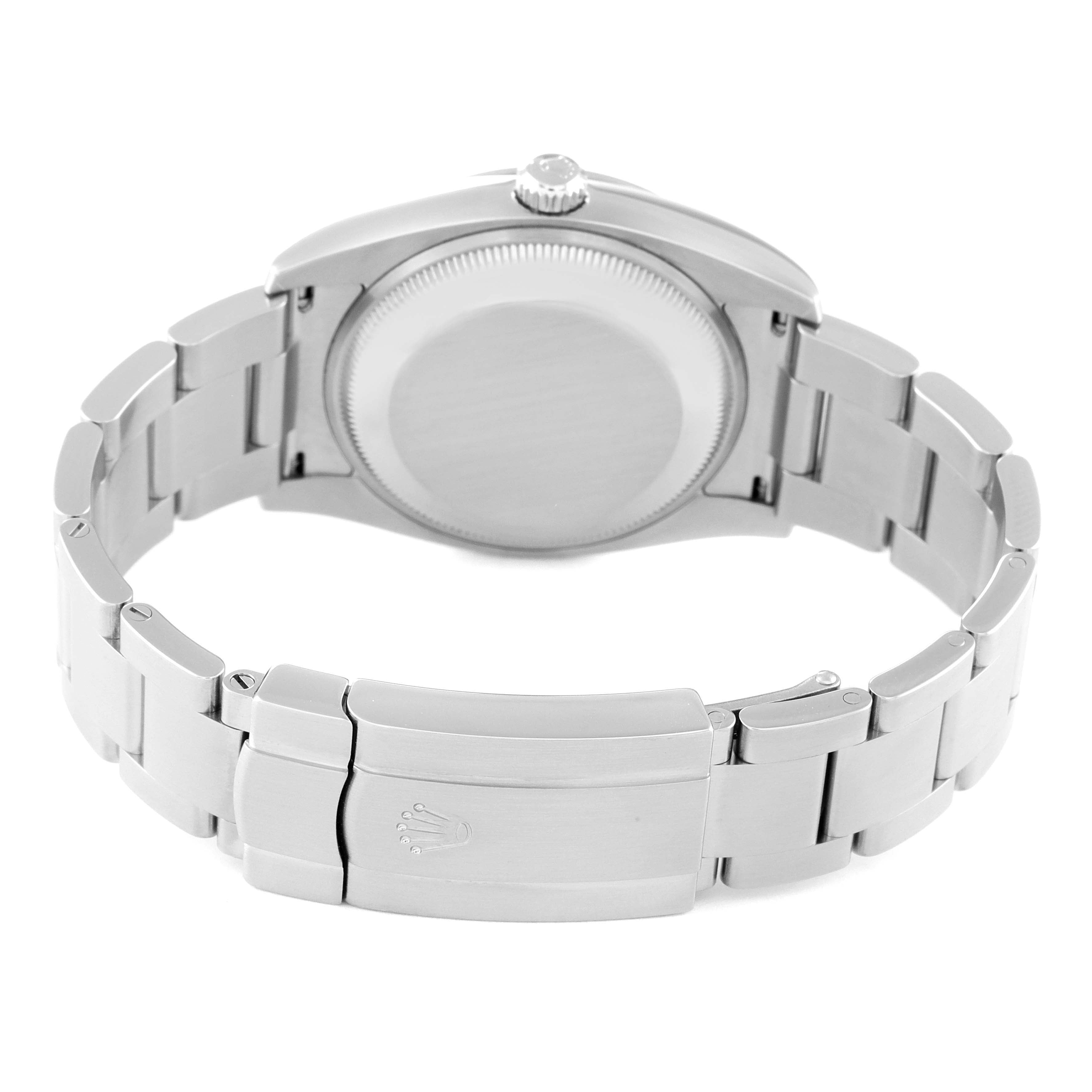Rolex Air King 34 Blue Dial Smooth Bezel Steel Unisex Watch 114200