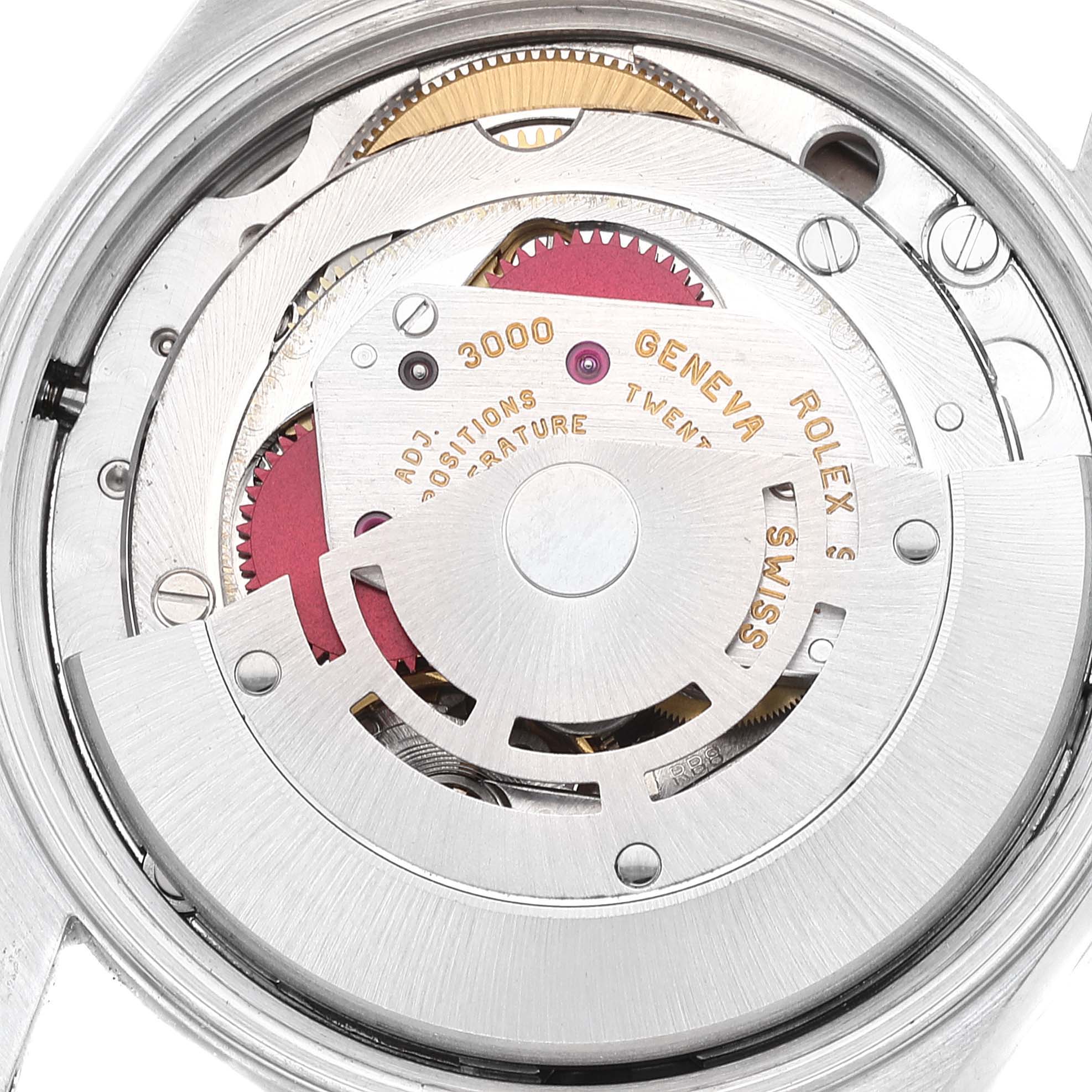Rolex Air King 34 Salmon Dial Steel Mens Watch 14010 Box Papers