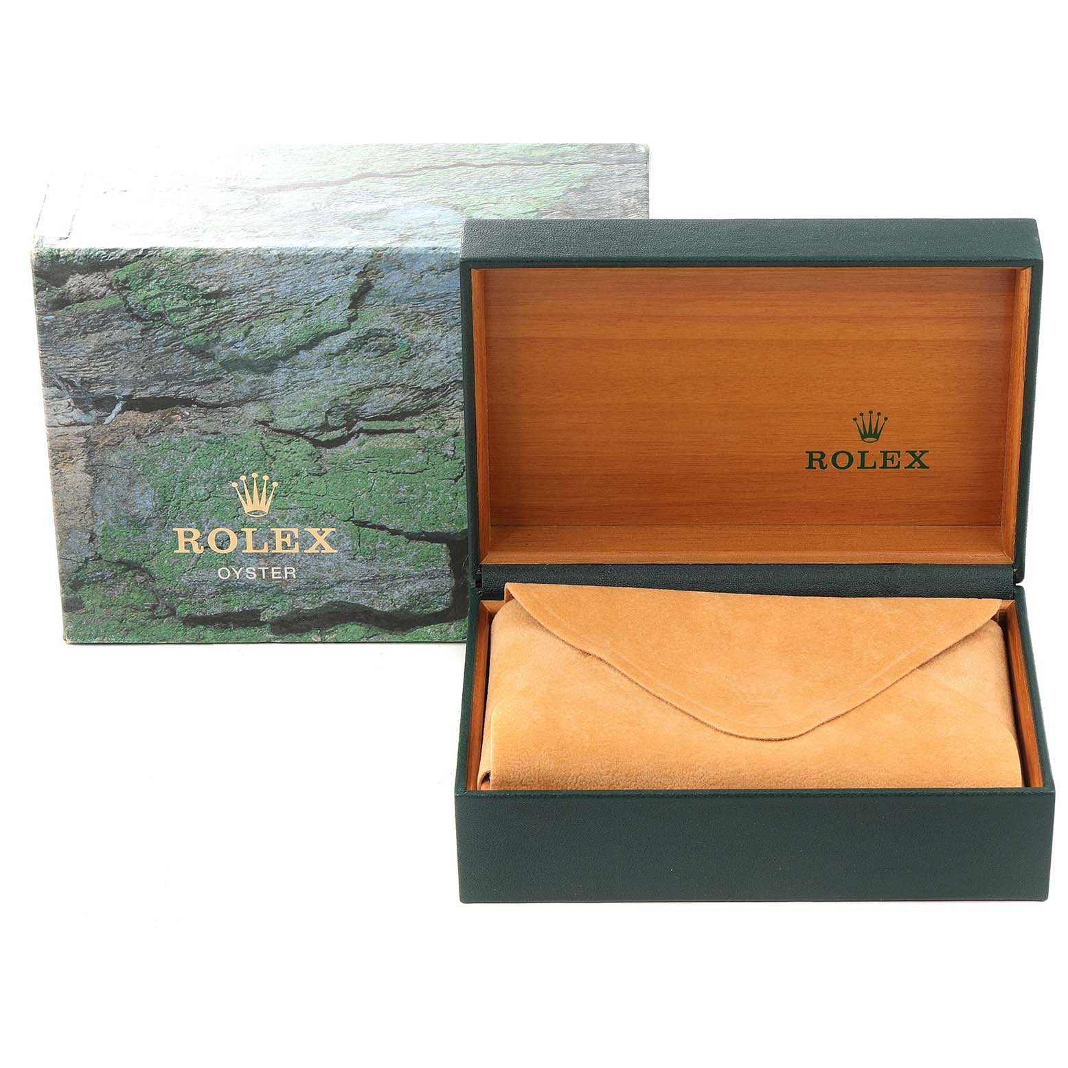Rolex Air King 34mm Blue Dial Steel Mens Watch 14000
