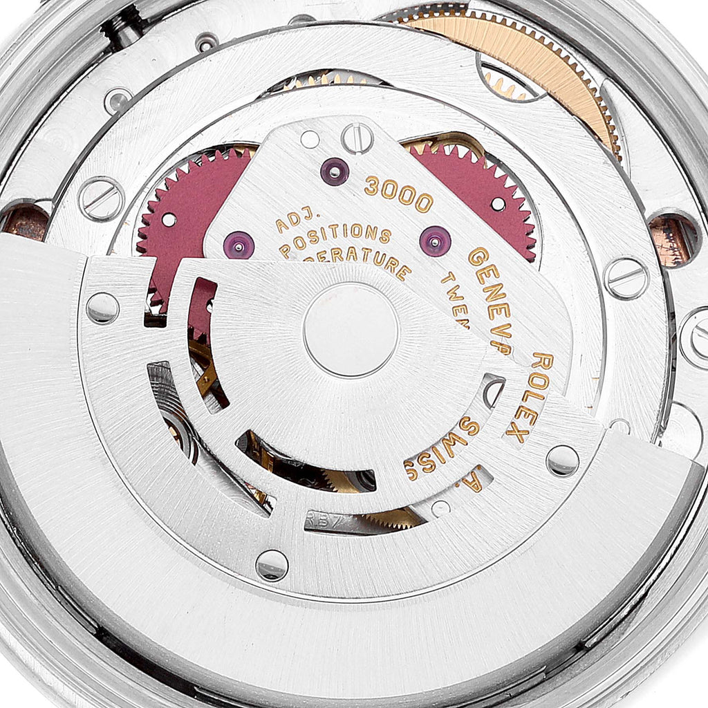 Rolex Air King 34mm Salmon Dial Domed Bezel Steel Mens Watch 14000