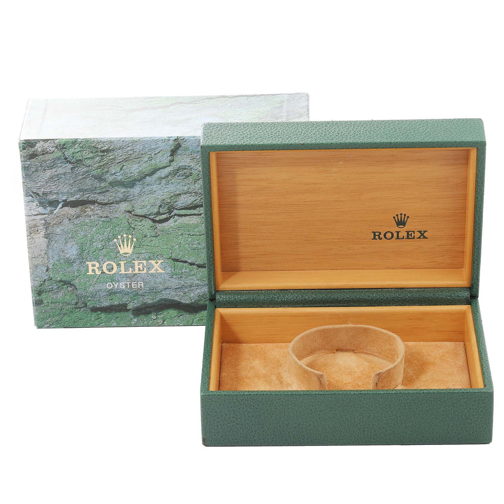 Rolex Air King 34mm Salmon Dial Domed Bezel Steel Mens Watch 14000