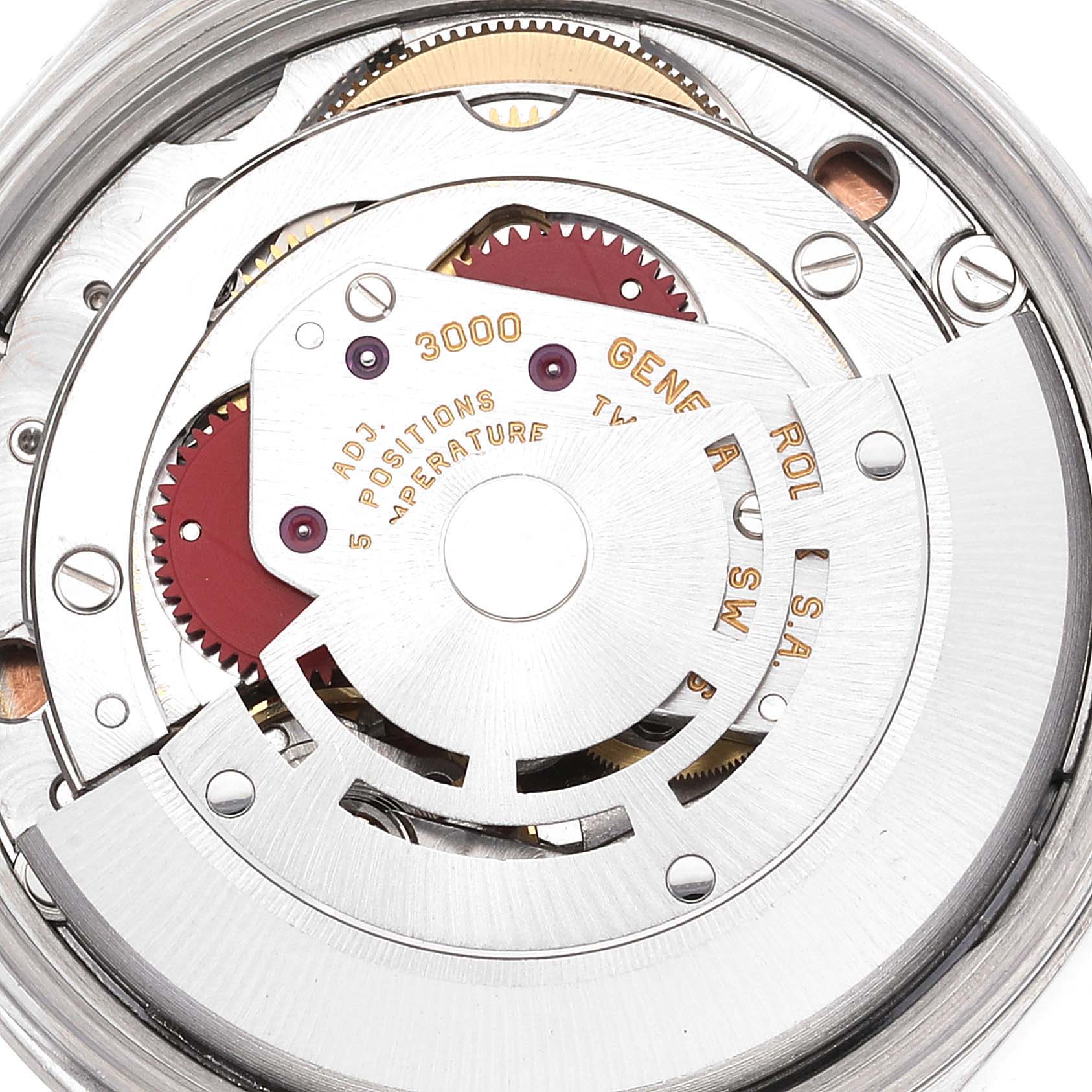 Rolex Air King 34mm Salmon Dial Domed Bezel Steel Mens Watch 14000 Box Papers