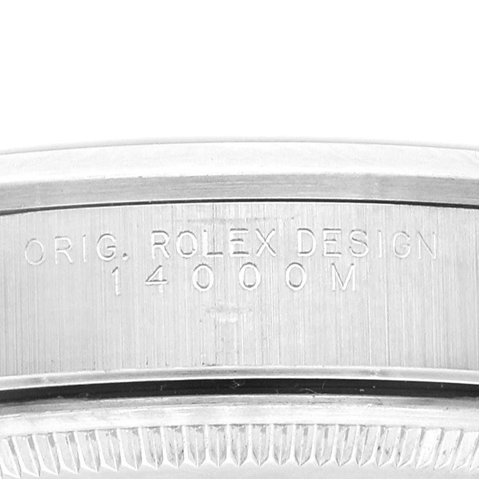 Rolex Air King 34mm Steel Black Dial Domed Bezel Mens Watch 14000