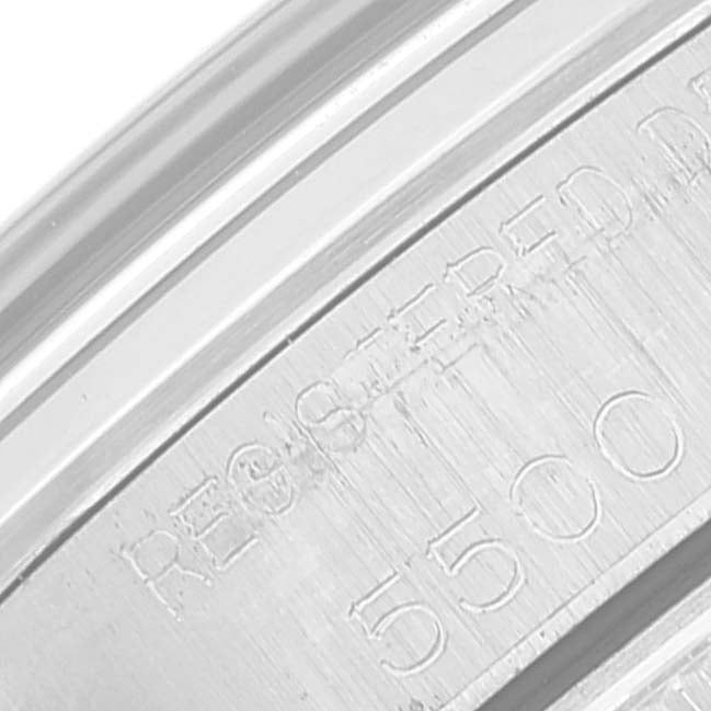 Rolex Air King Precision Stainless Steel Silver Dial Vintage Mens Watch 5500