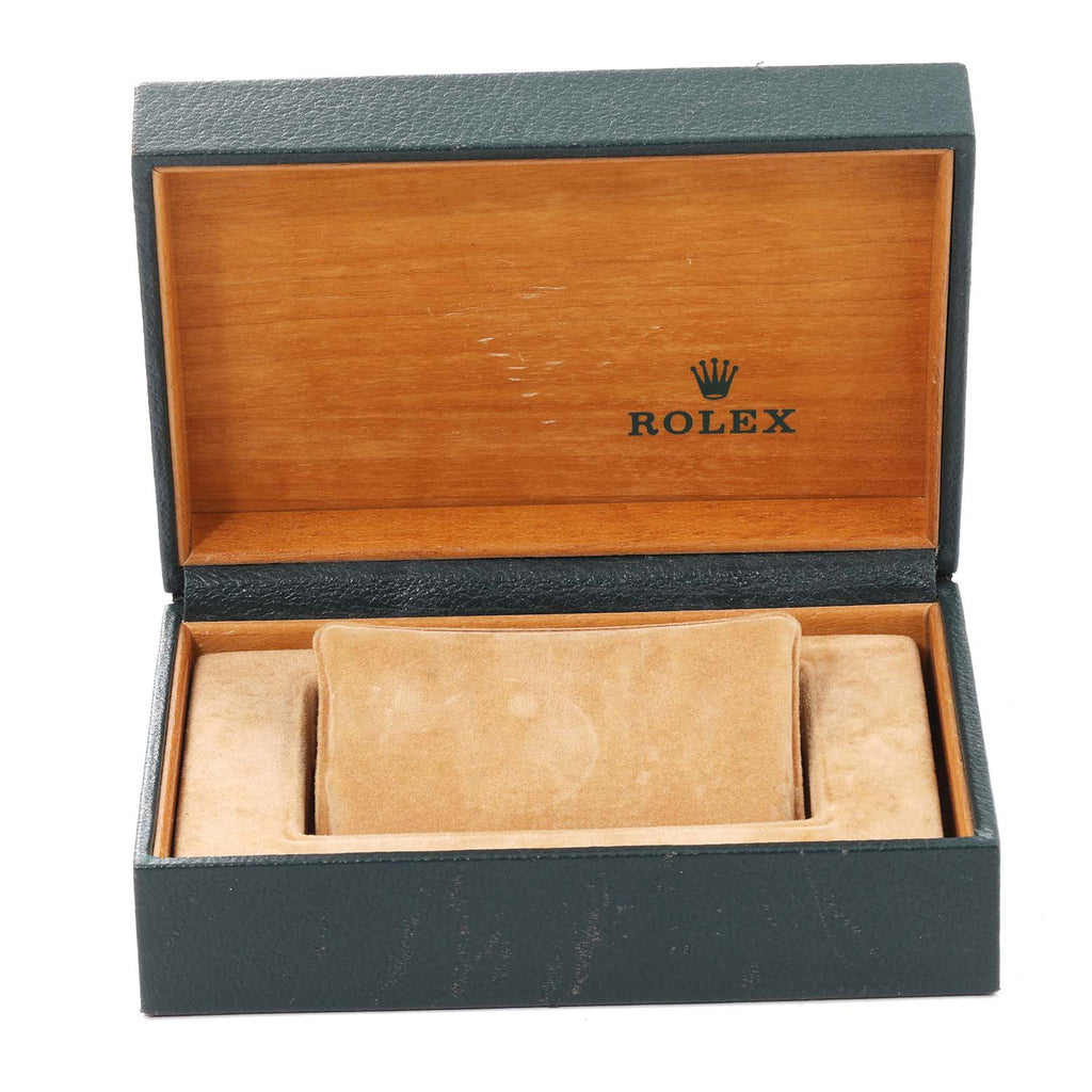 Rolex Air King Precision Stainless Steel Silver Dial Vintage Mens Watch 5500