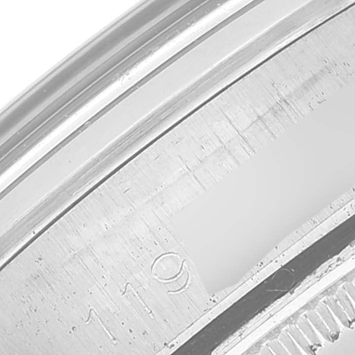 Rolex Air King Precision Stainless Steel Silver Dial Vintage Mens Watch 5500