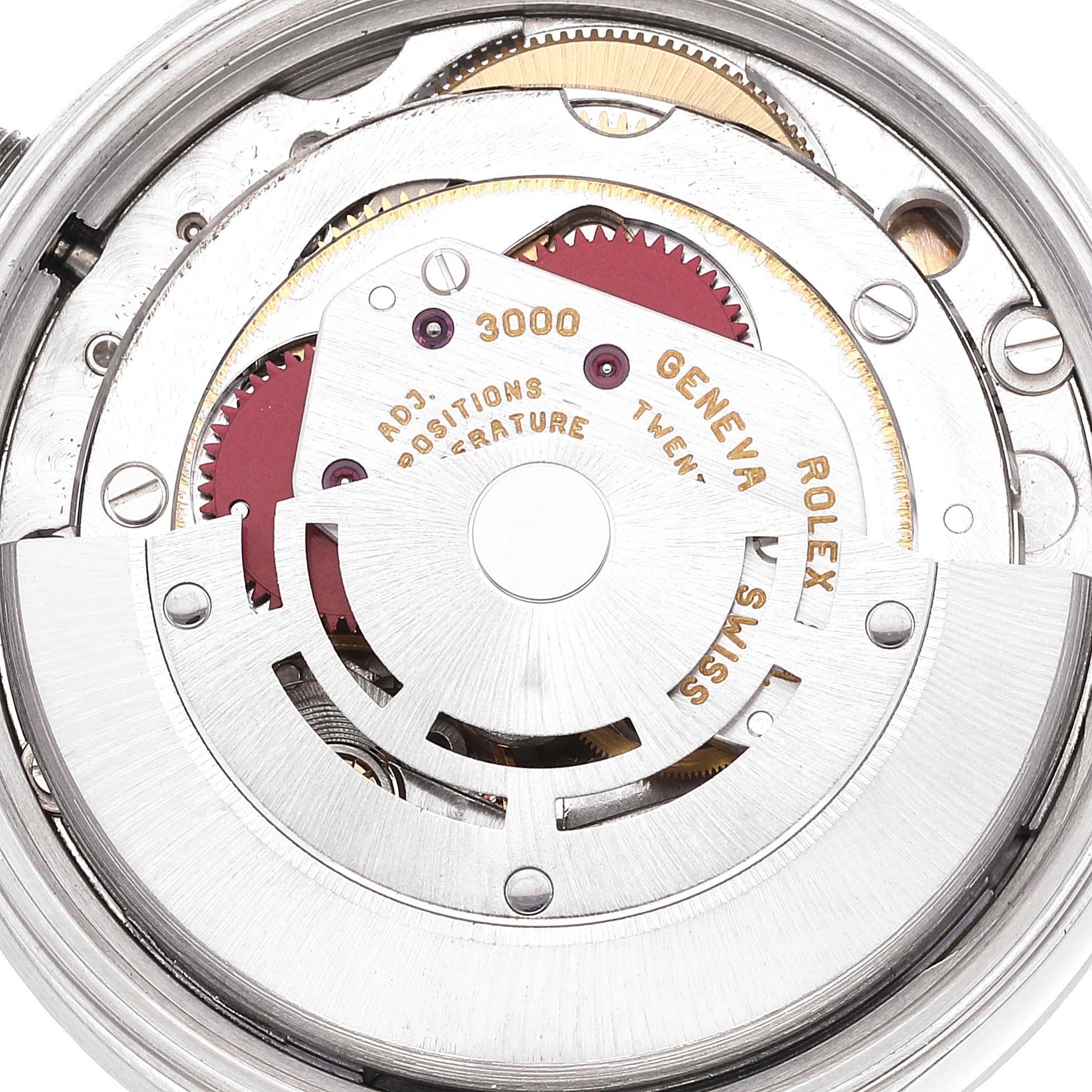 Rolex Air King Silver Dial 34mm Engine Turned Bezel Steel Mens Watch 14010