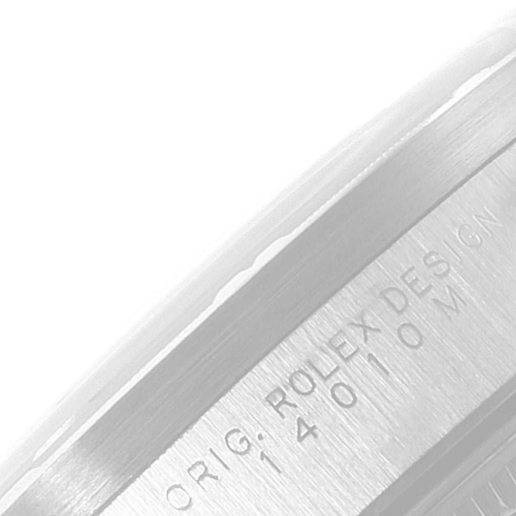 Rolex Air King Silver Dial 34mm Oyster Bracelet Steel Mens Watch 14010 Papers