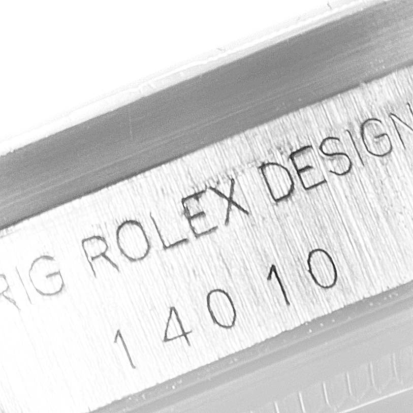 Rolex Air King Silver Dial 34mm Oyster Bracelet Steel Watch 14010