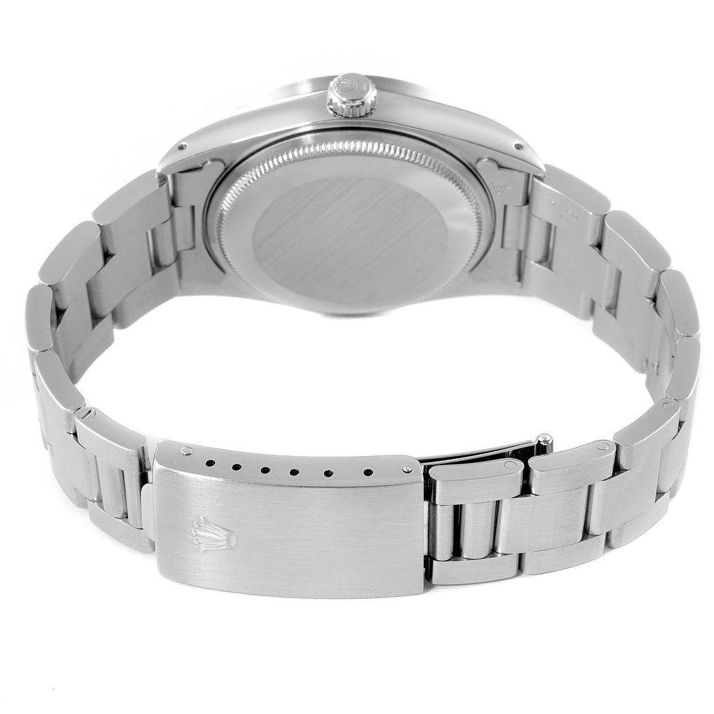 Rolex Air King Silver Dial 34mm Oyster Bracelet Steel Watch 14010