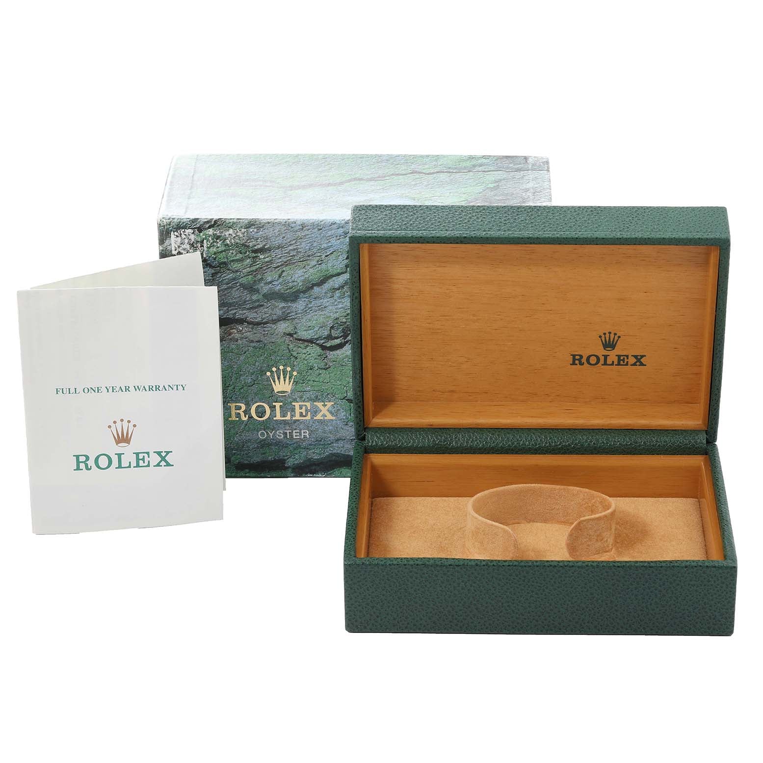 Rolex Air King Silver Dial 34mm Steel Mens Watch 14010 Box Papers