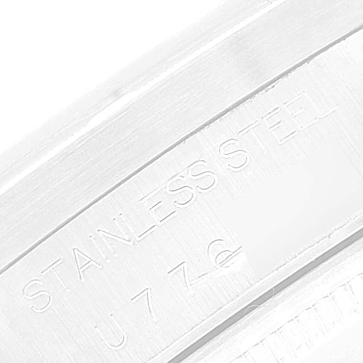 Rolex Air King Silver Dial 34mm Steel Mens Watch 14010 Box Papers
