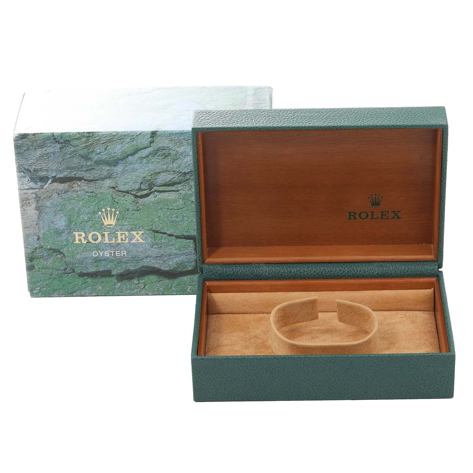 Rolex Air King Silver Dial Engine Turned Bezel Steel Mens Watch 14010