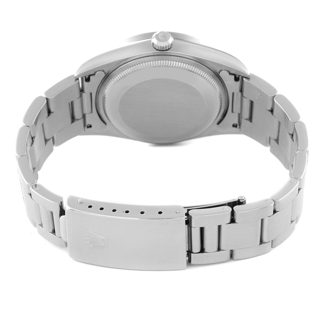Rolex Air King Silver Dial Steel Mens Watch 14010 Box Papers