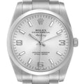 Rolex Air King Silver Dial Stainless Steel Mens Watch 114200