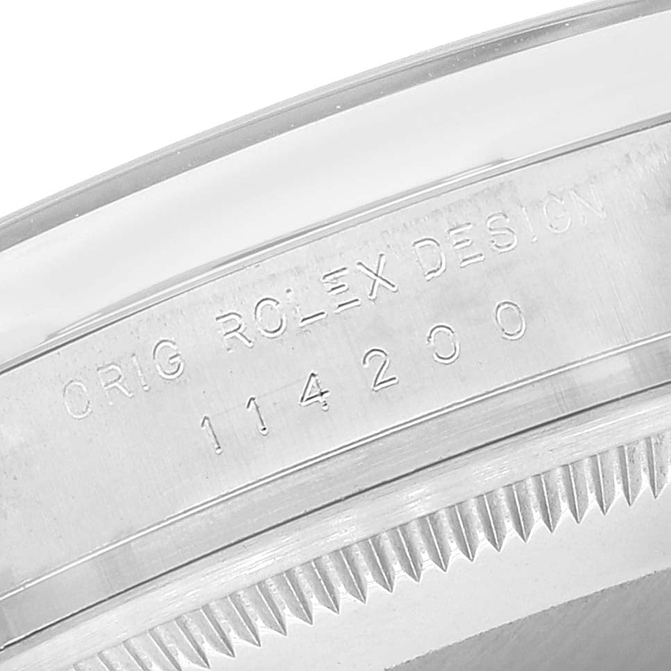 Rolex Air King Silver Dial Stainless Steel Mens Watch 114200
