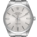Rolex Air King Vintage Stainless Steel Silver Dial Mens Watch 5500