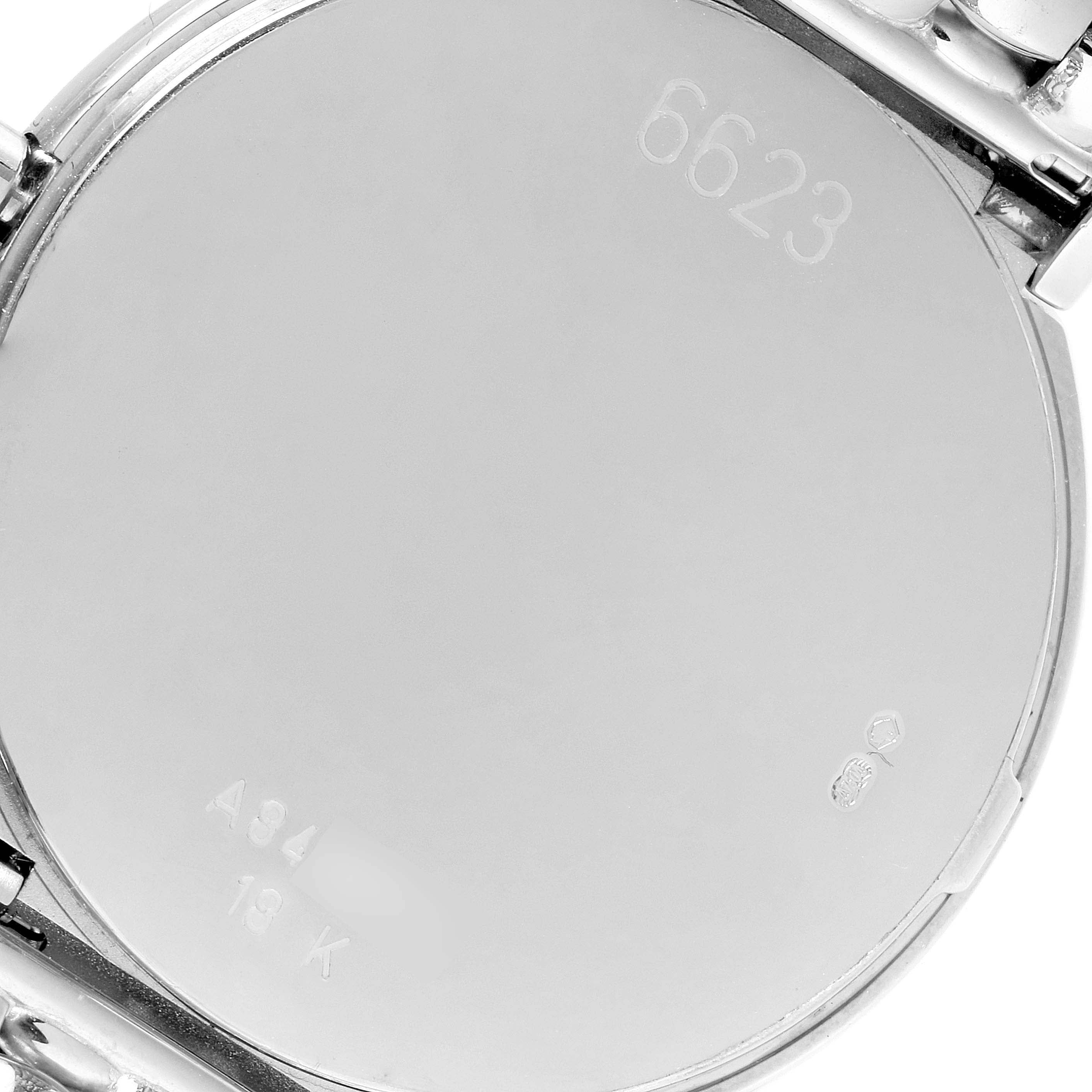 Rolex Cellini 18K White Gold Mother of Pearl Dial Mens Watch 6623