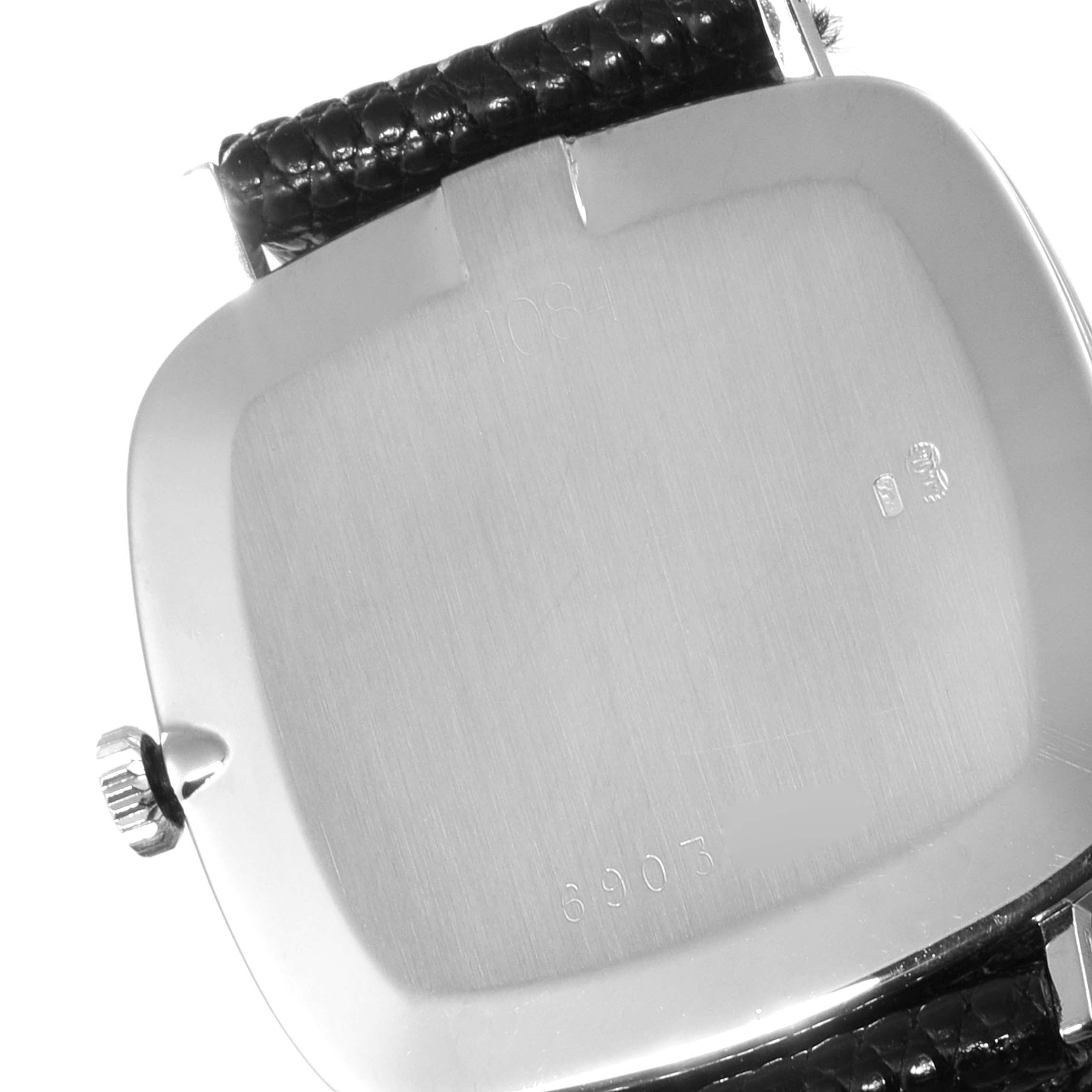 Rolex Cellini 18k White Gold Vignette Dial Ladies Vintage Watch 4084