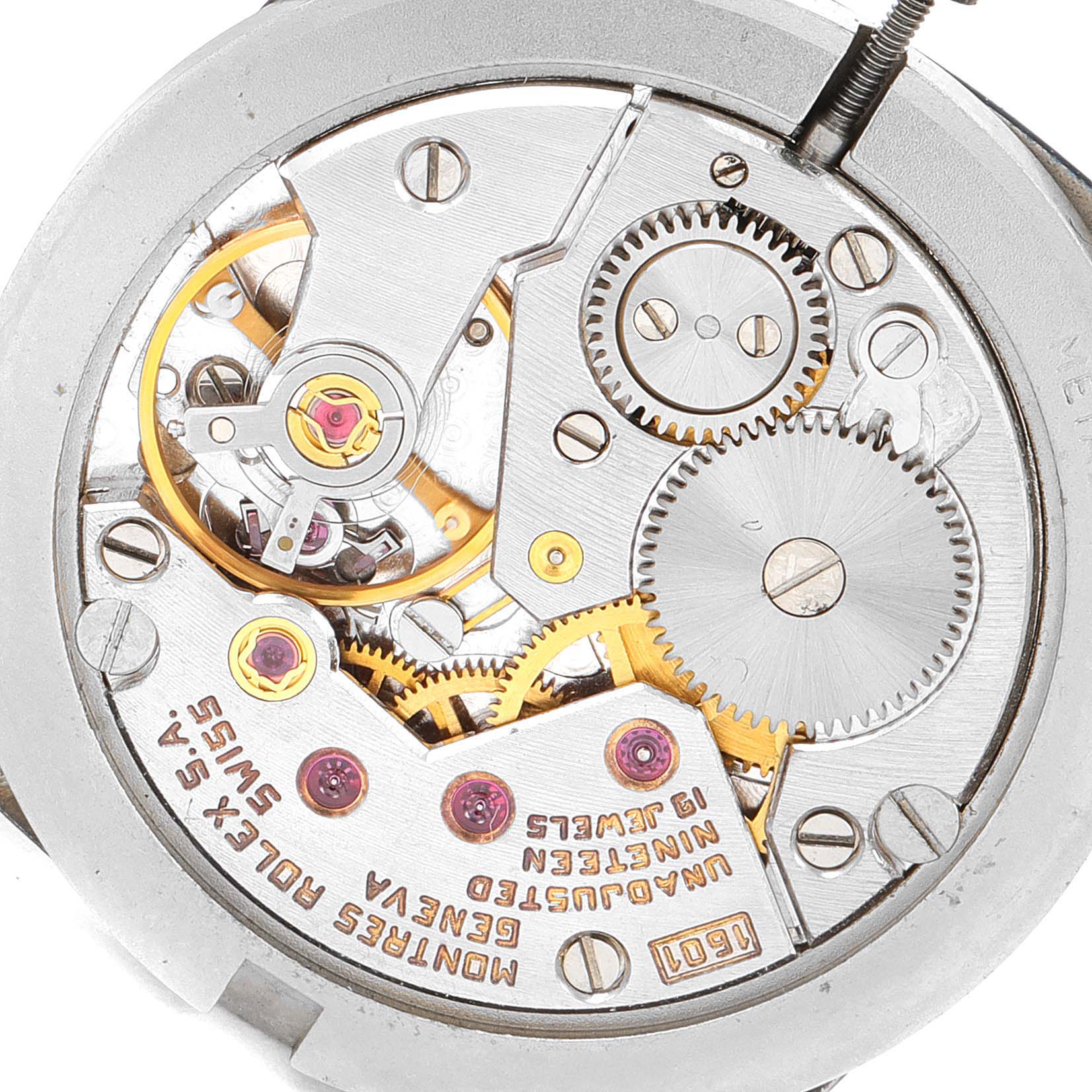 Rolex Cellini 18k White Gold Vignette Dial Ladies Vintage Watch 4084