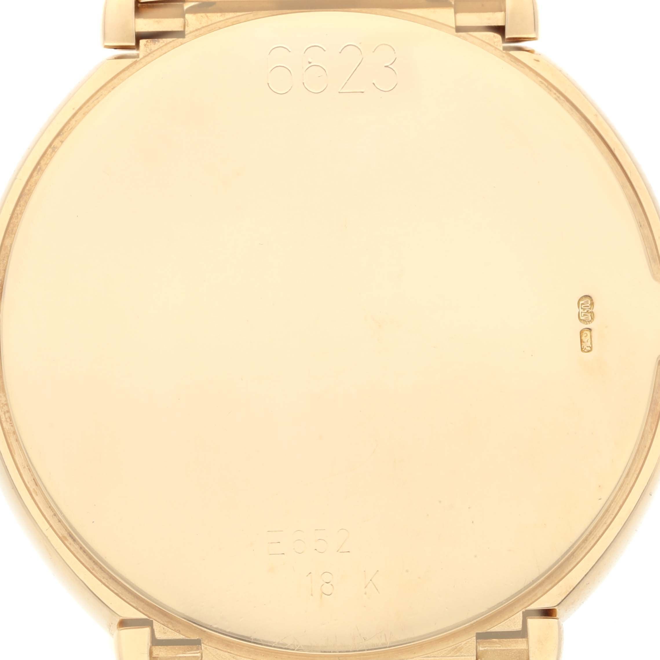 Rolex Cellini 18k Yellow Gold Jubilee Anniversary Dial Mens Watch 6623
