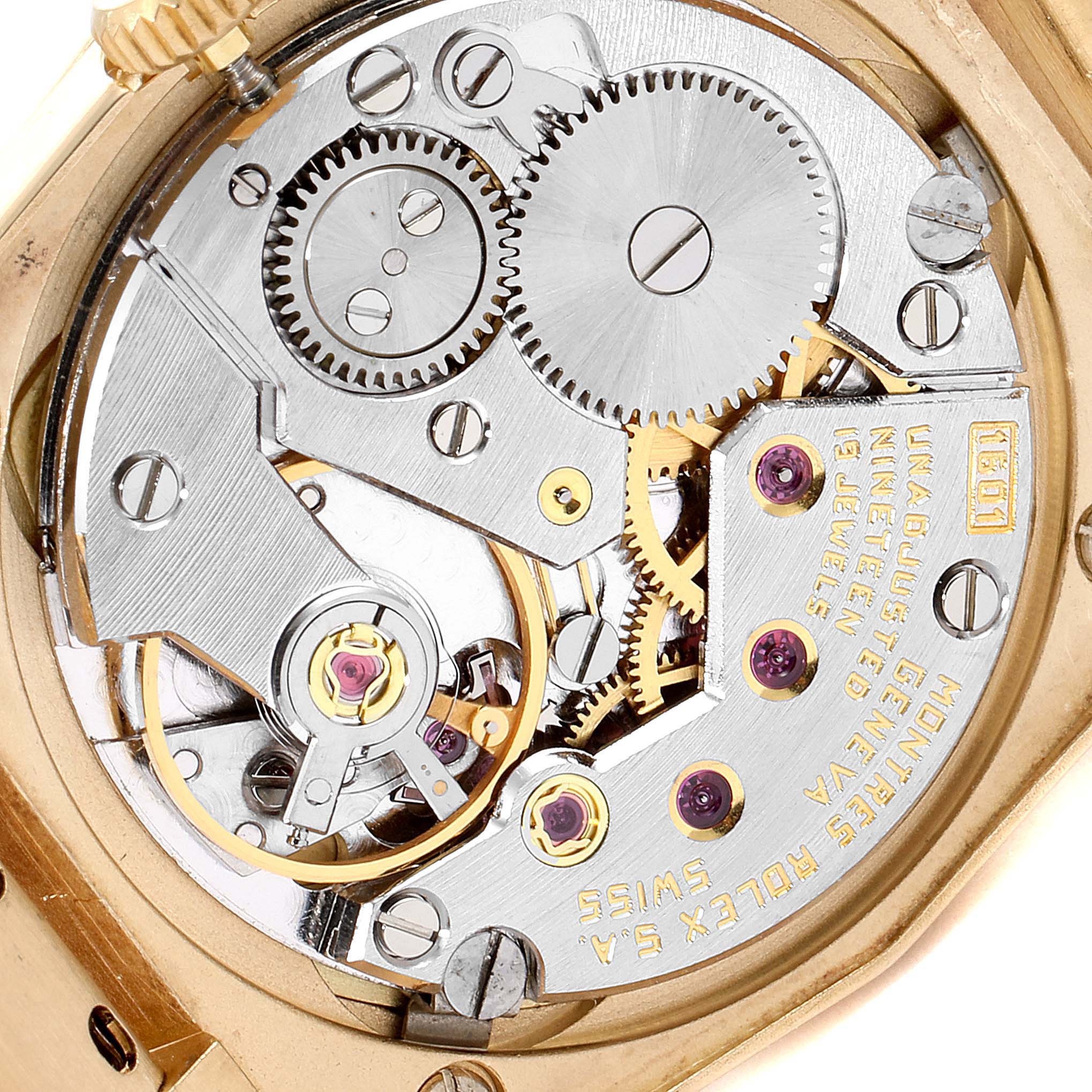 Rolex Cellini 26mm Octagonal 18K Yellow Gold Ladies Watch 4360
