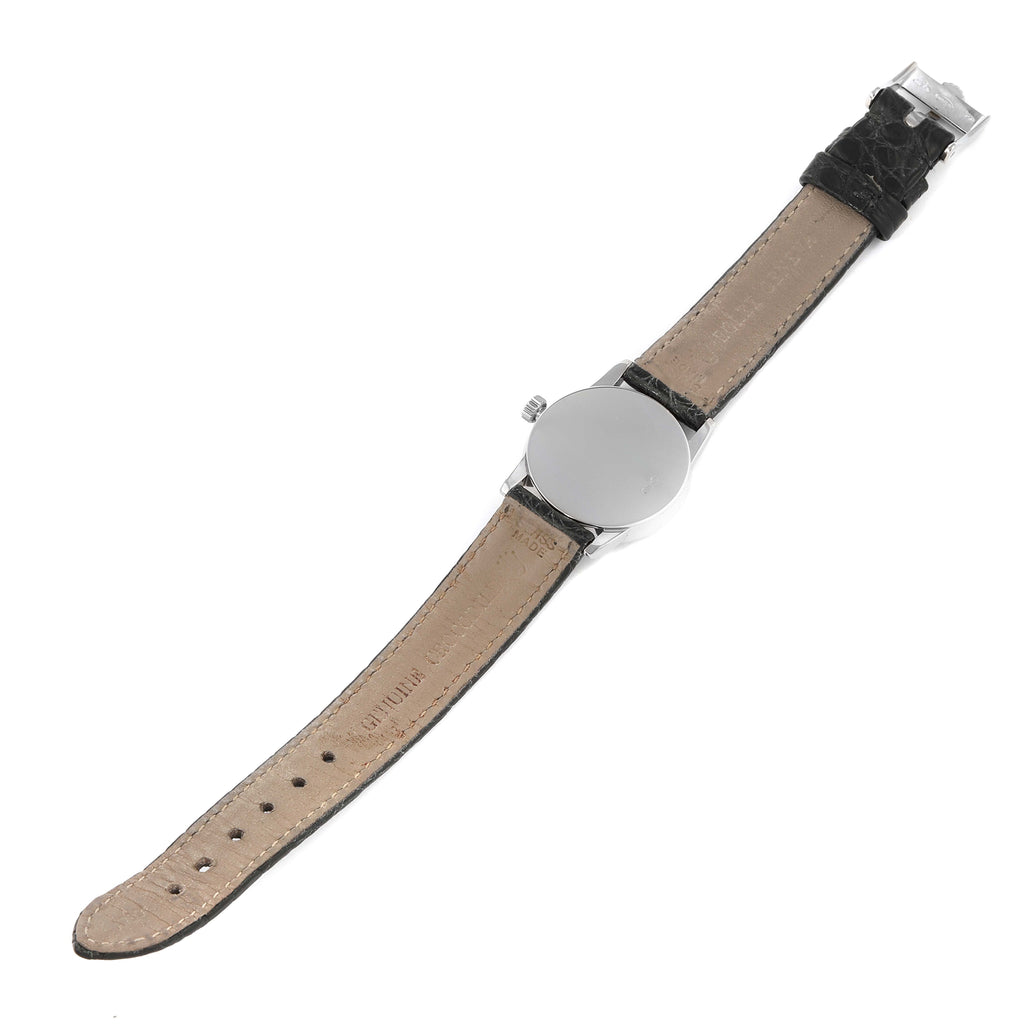 Rolex Cellini Classic 18k White Gold Slate Dial Ladies Watch 6111