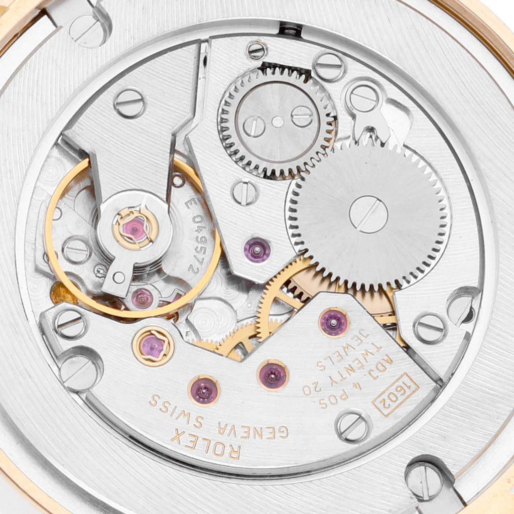 Rolex Cellini Classic 18K Yellow Gold Decorated Dial Watch 5115 Card