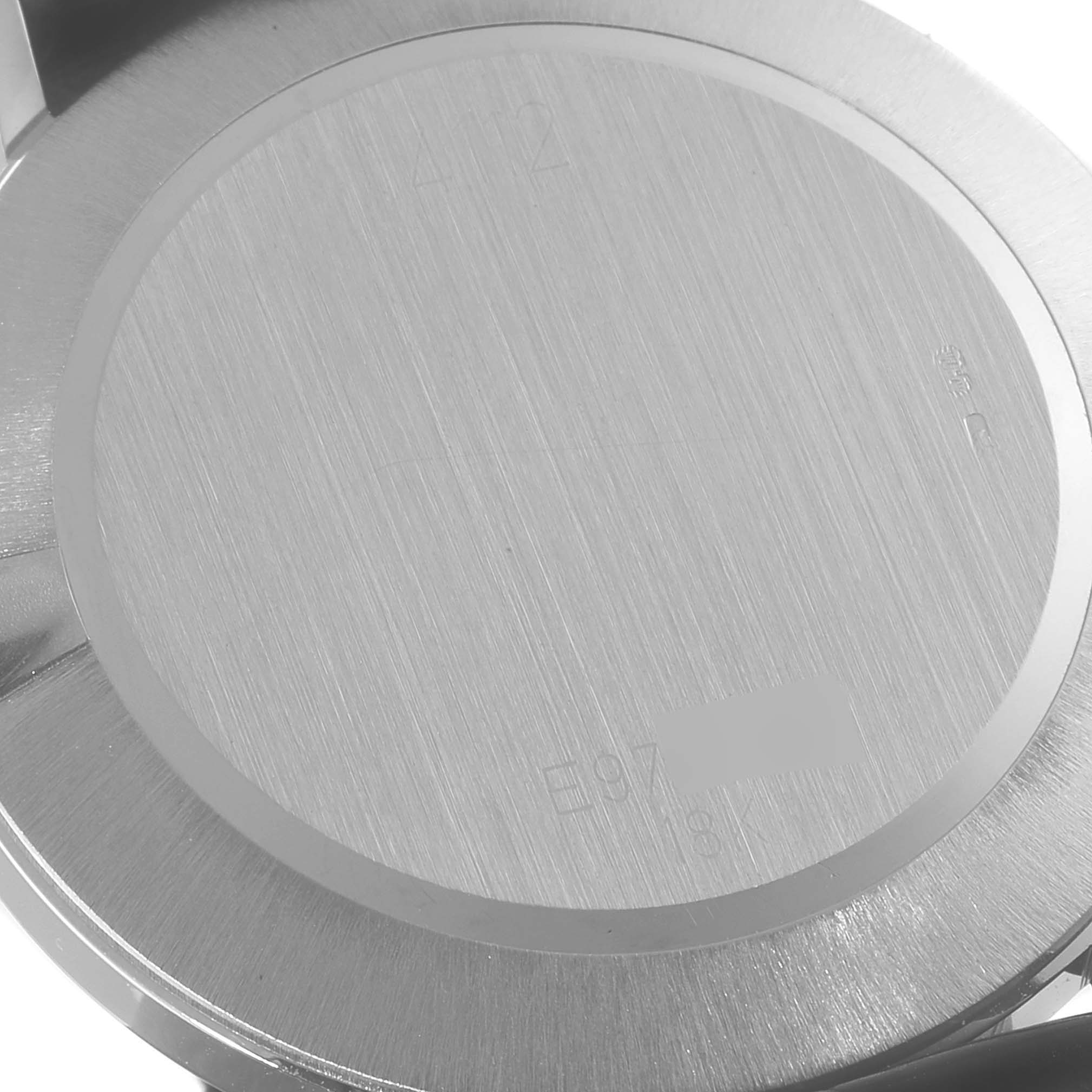 Rolex Cellini Classic Mens 18k White Gold Roman Dial Watch 4112