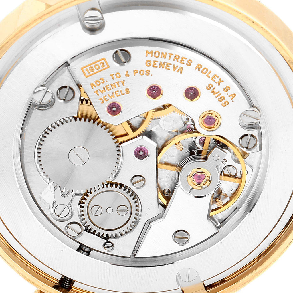 Rolex Cellini Classic Yellow Gold Anniversary Dial Unisex Watch 5116