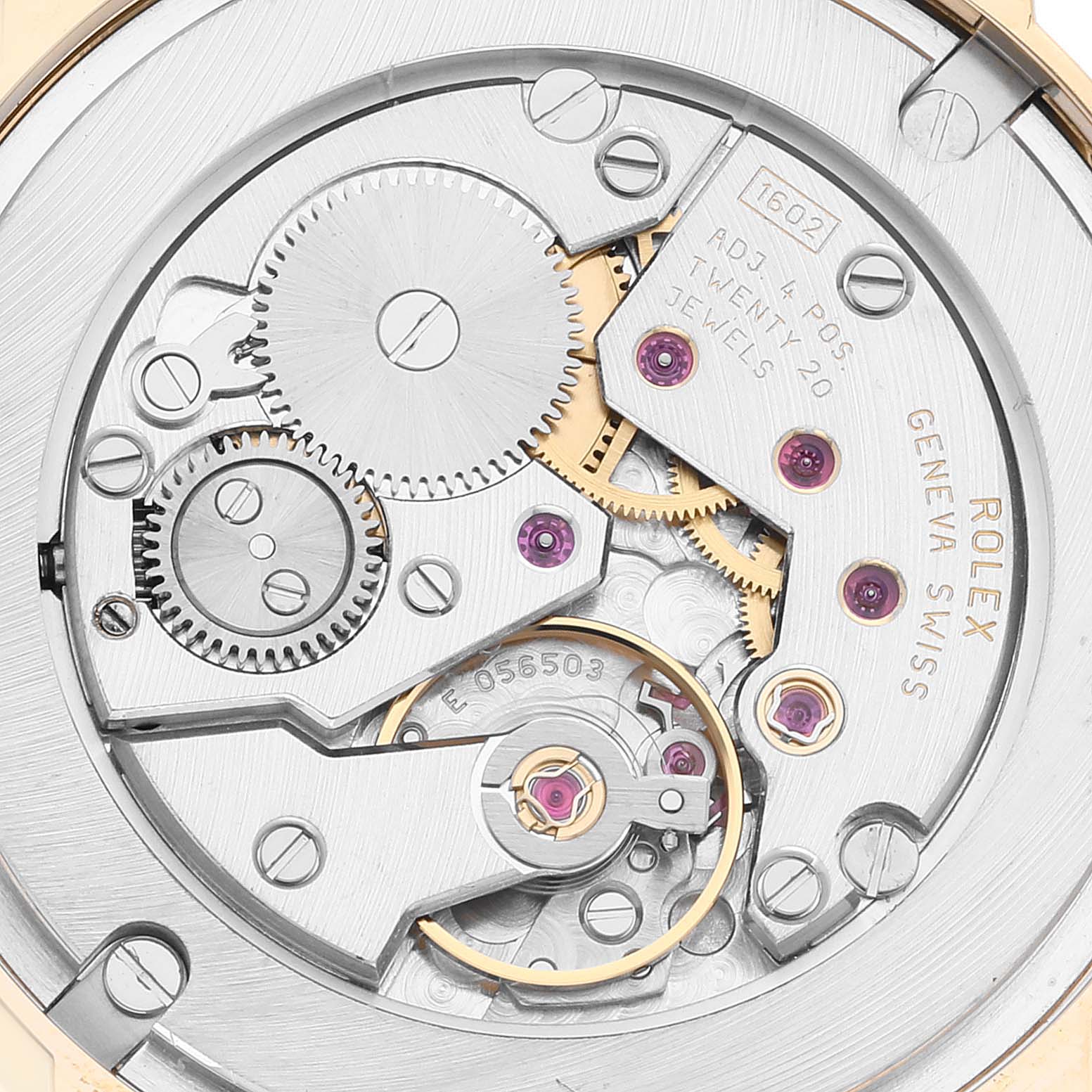 Rolex Cellini Classic Yellow Gold Ivory Anniversary Dial Watch 5115