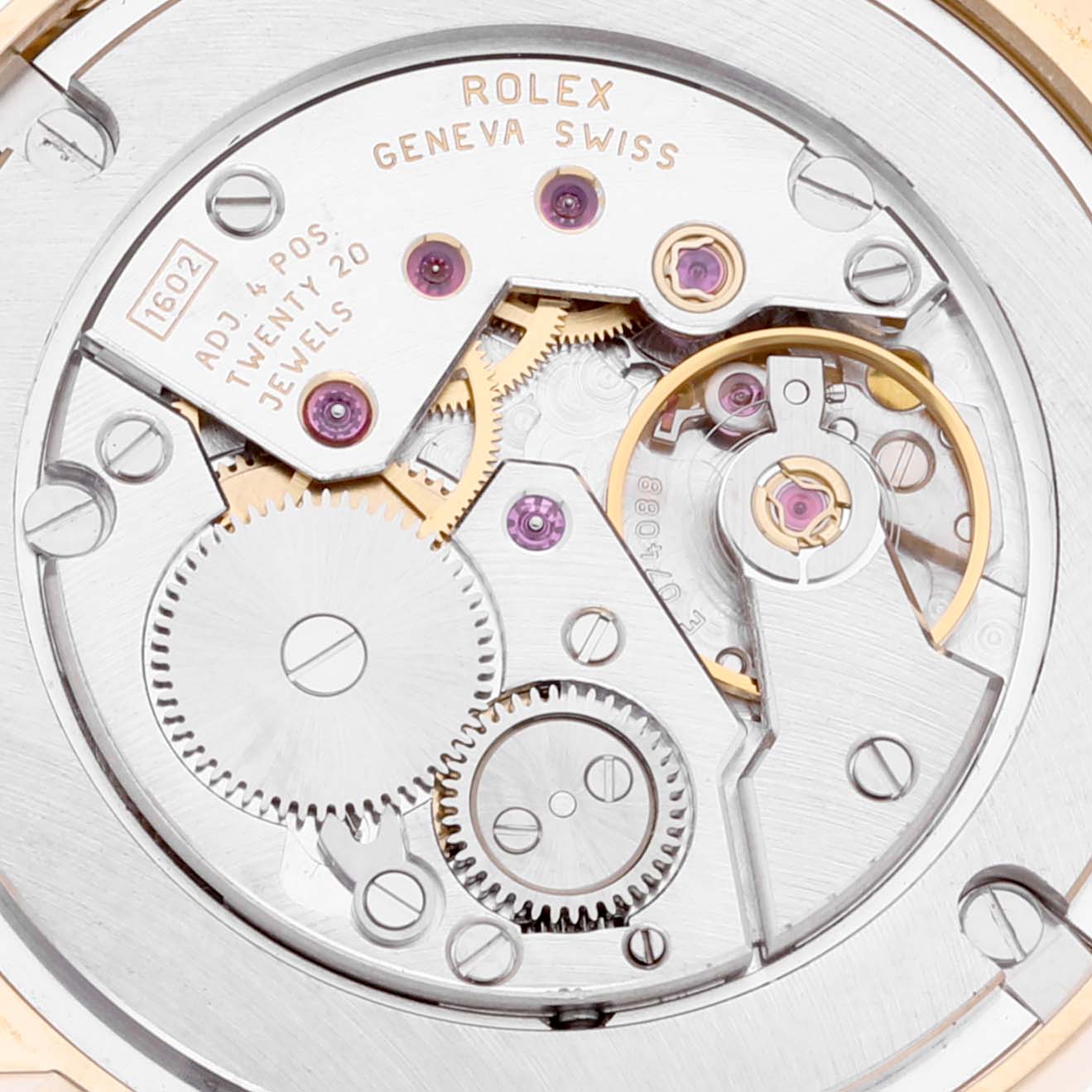 Rolex Cellini Classic Yellow Gold Mother of Pearl Brown Strap Mens Watch 5115