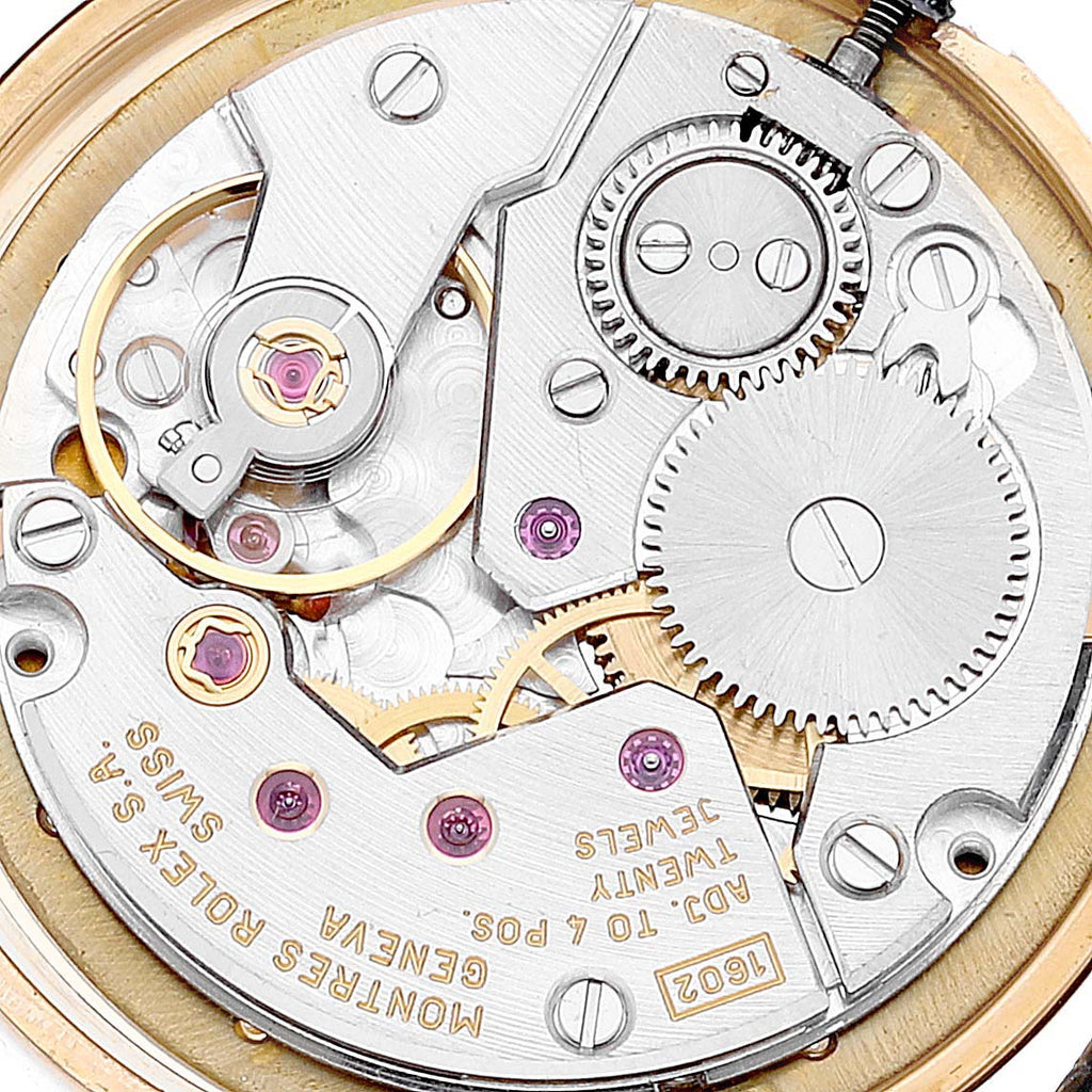 Rolex Cellini Classic Yellow Gold MOP Dial Ladies Watch 5109 Box Papers