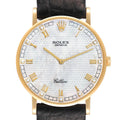 Rolex Cellini Classic Yellow Gold MOP Diamond Dial Ladies Watch 5112