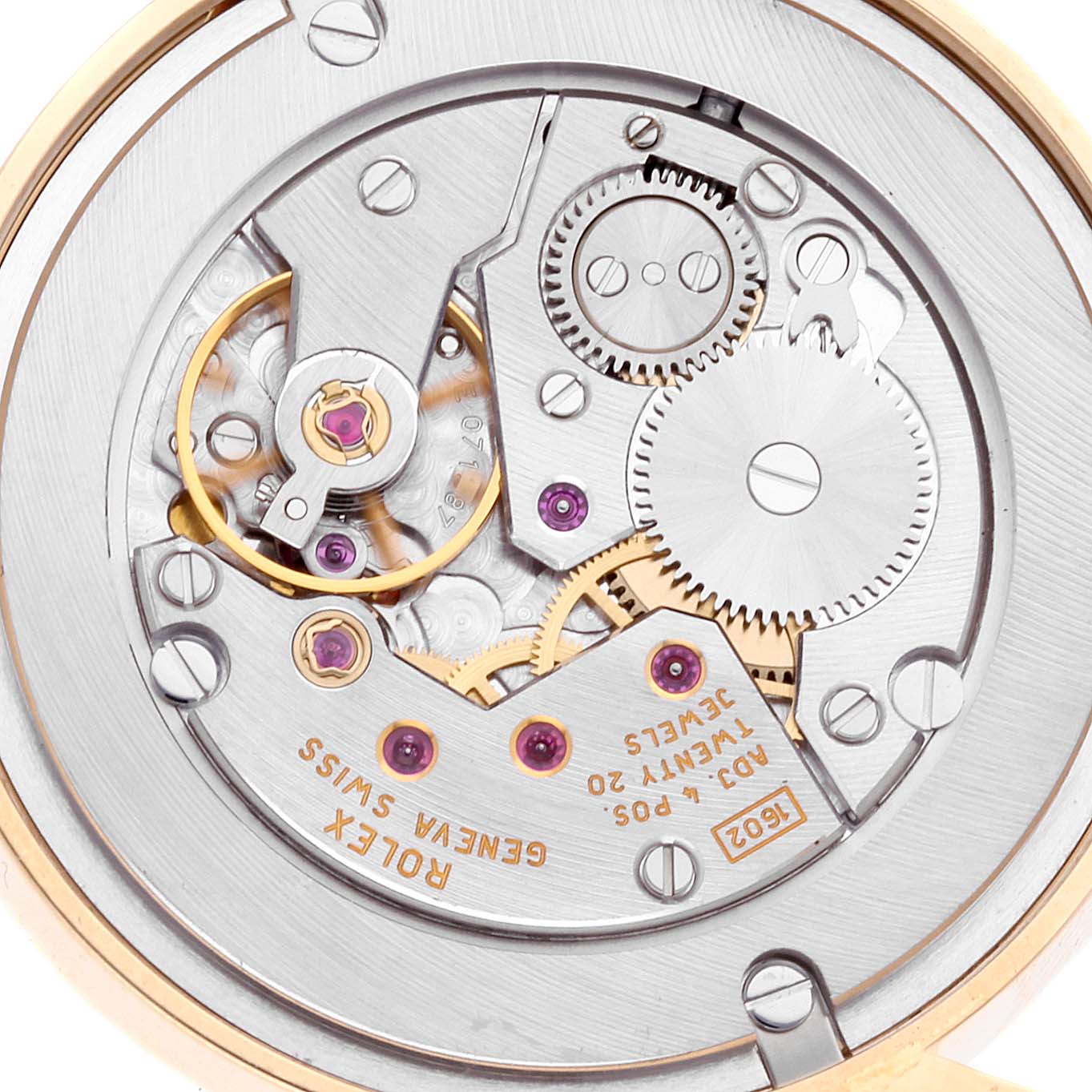 Rolex Cellini Classic Yellow Gold Mother of Pearl Dial Mens Watch 5115 Box Card