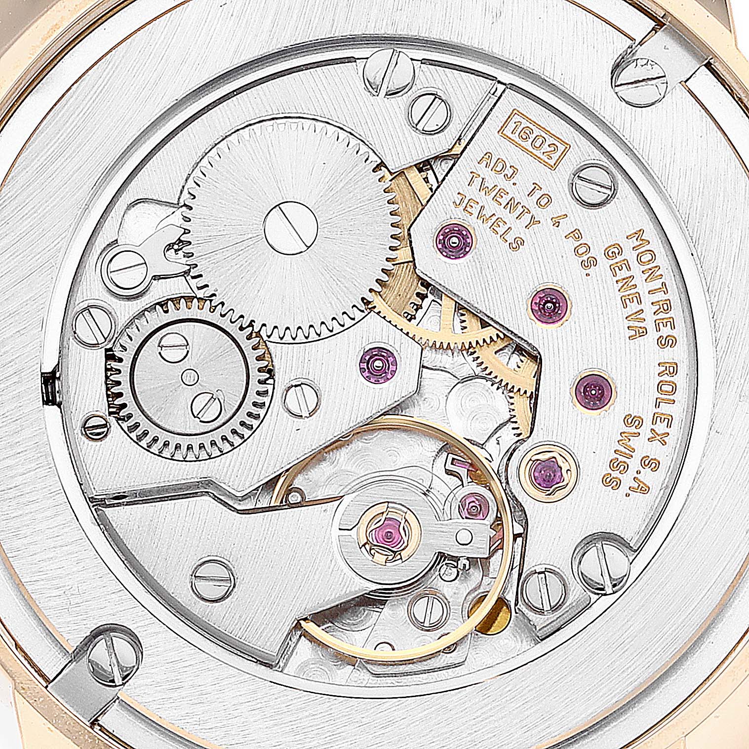 Rolex Cellini Classic Yellow Gold Mother of Pearl Dial Mens Watch 5116 Card