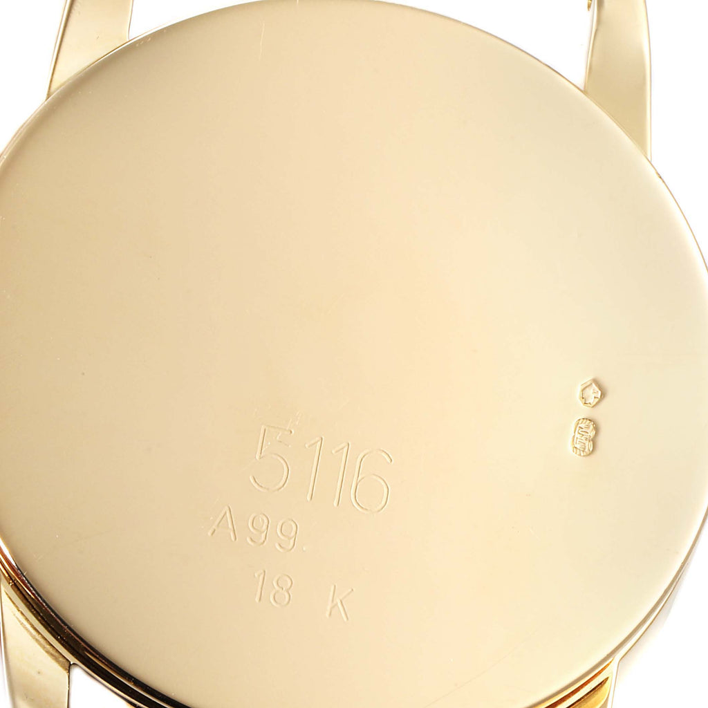 Rolex Cellini Classic Yellow Gold Mother of Pearl Dial Unisex Watch 5116