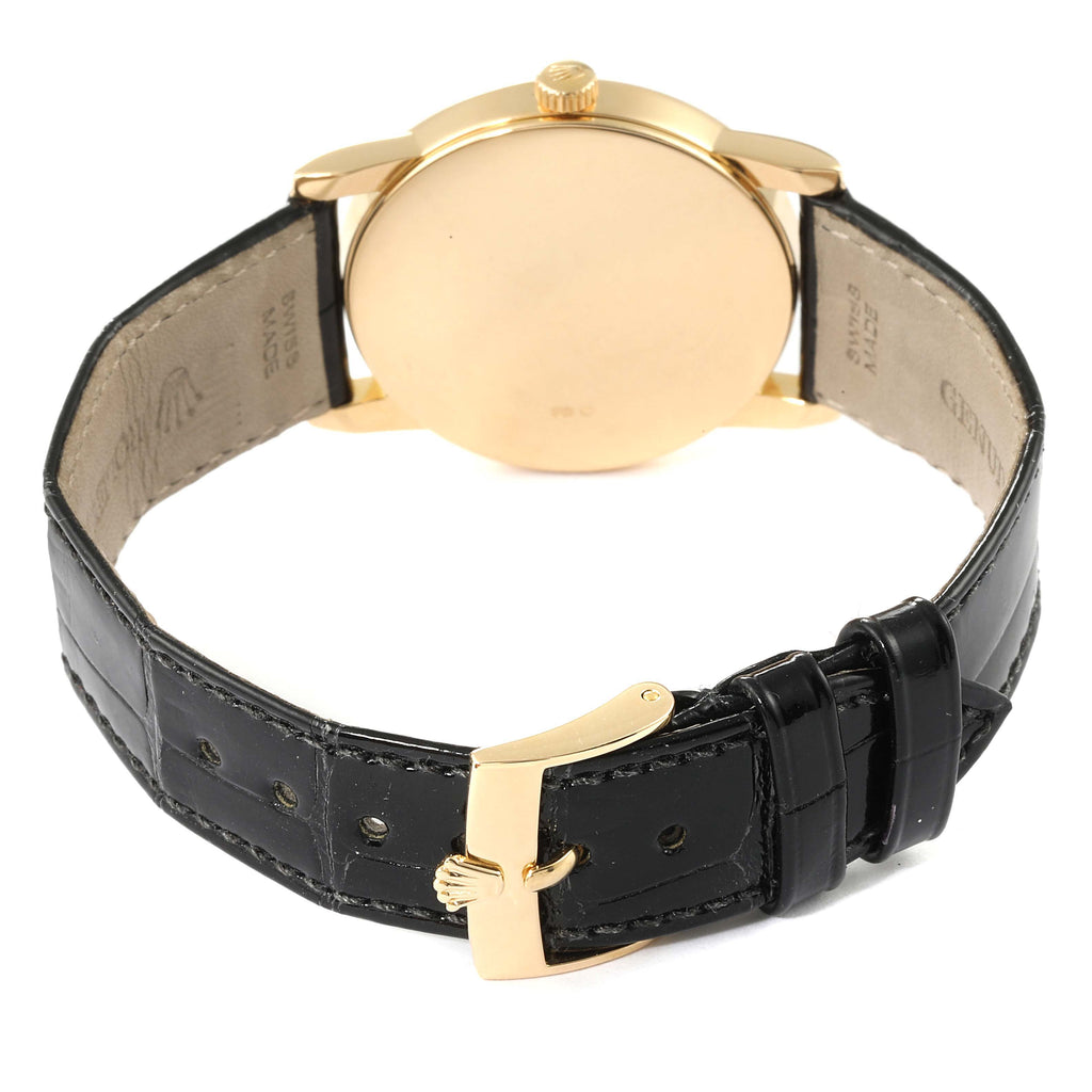 Rolex Cellini Classic Yellow Gold Mother of Pearl Dial Unisex Watch 5116