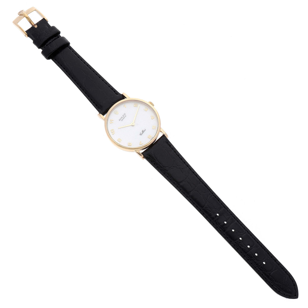 Rolex Cellini Classic Yellow Gold Mother Of Pearl Dial Mens Watch 5112