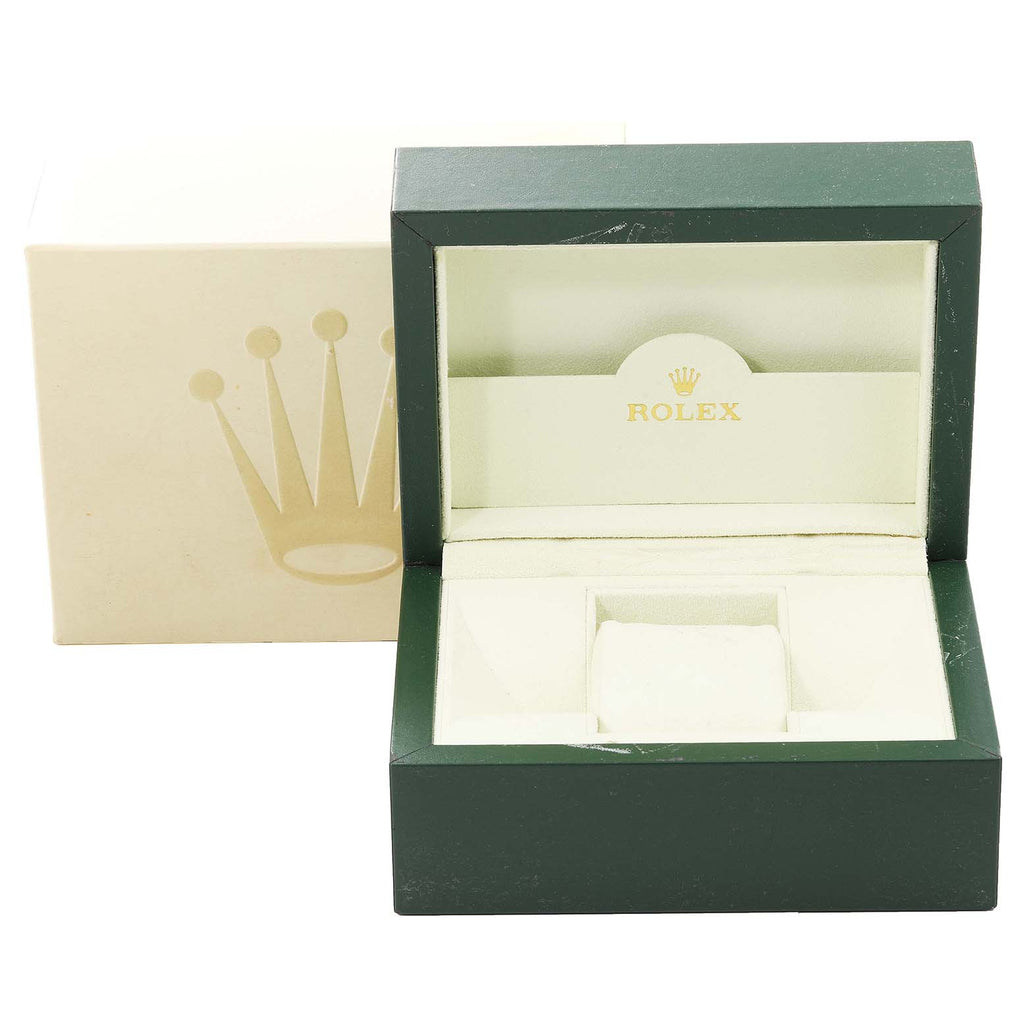 Rolex Cellini Danaos 18k White Gold Silver Dial Mens Watch 4243