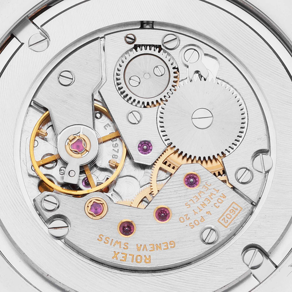 Rolex Cellini Danaos 18K White Rose Gold White Dial Mens Watch 4233 Box Papers