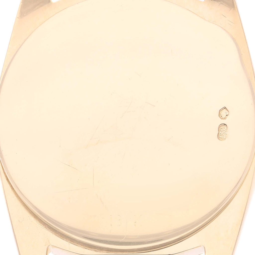 Rolex Cellini Danaos 18K Yellow Gold White Dial Ladies Watch 6229