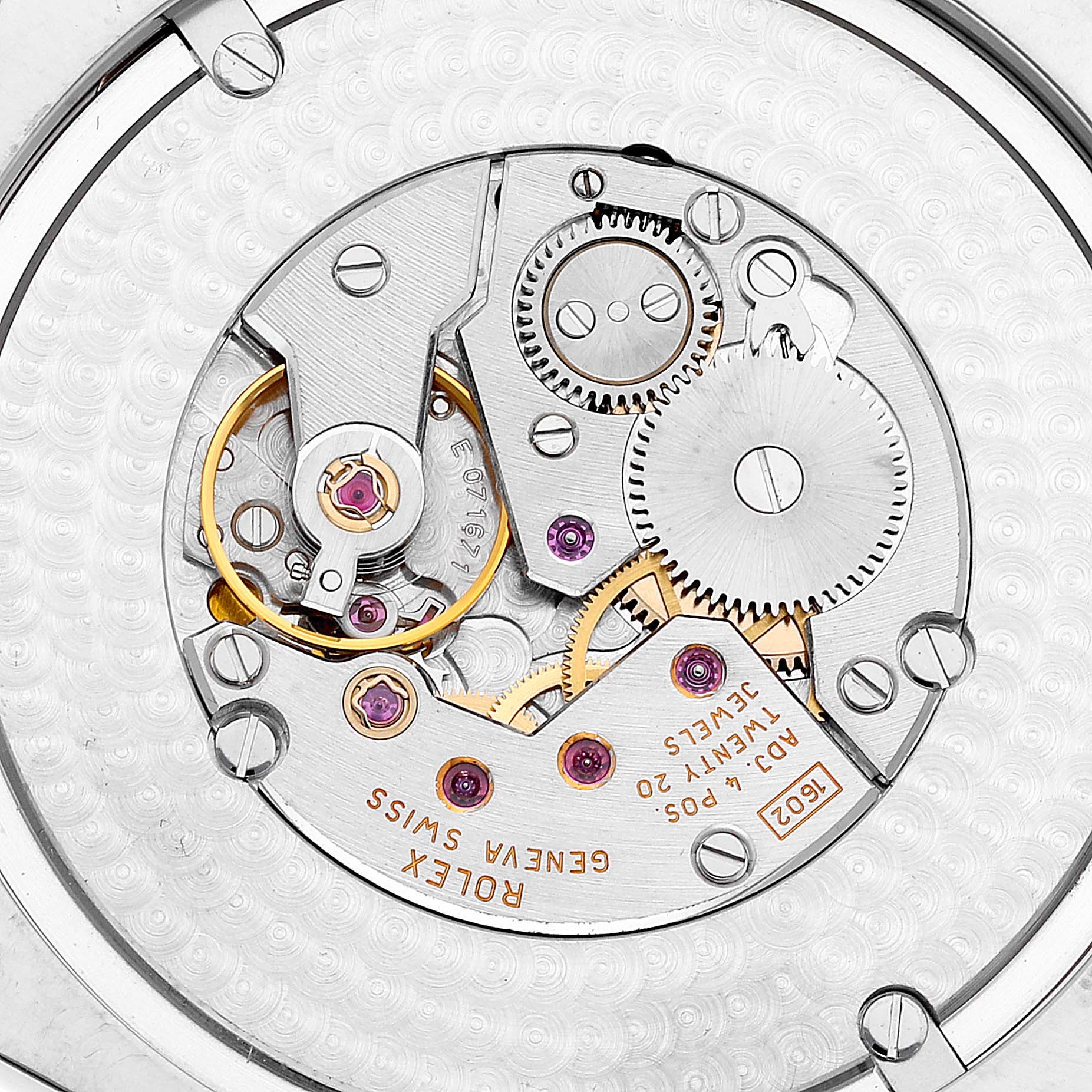 Rolex Cellini Danaos White Gold Rose Gold Black Dial Mens Watch 4243