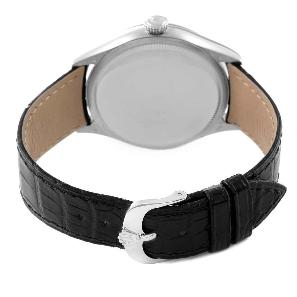 Rolex Cellini Time White Gold Automatic Mens Watch 50509