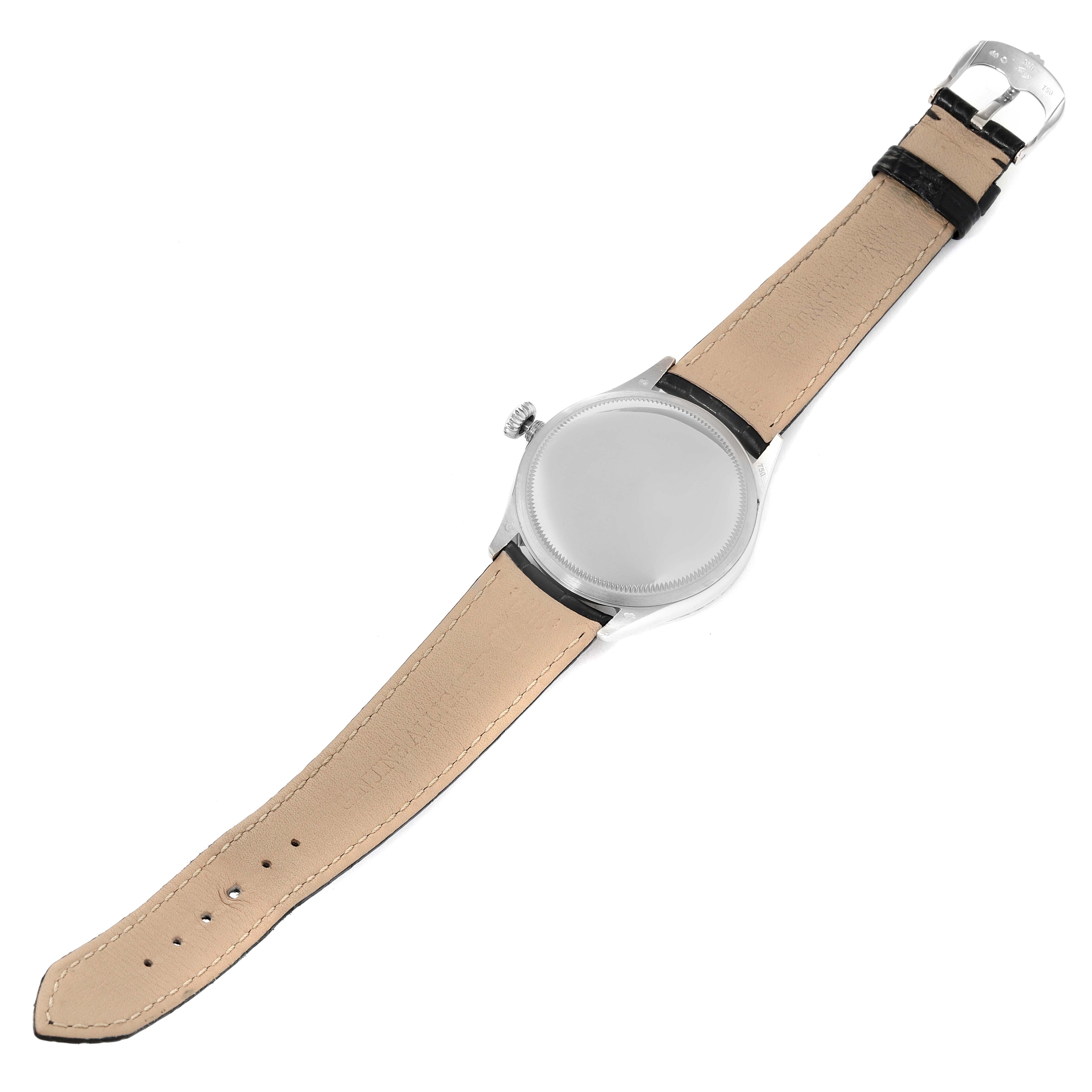 Rolex Cellini Time White Gold Automatic Mens Watch 50509