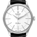 Rolex Cellini Time White Gold Automatic Mens Watch 50509 Unworn