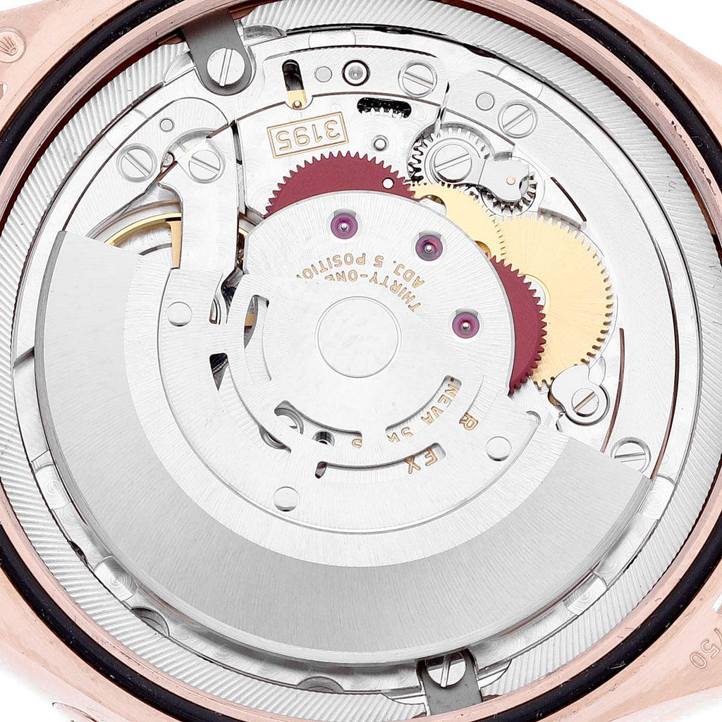 Rolex Cellini Moonphase Everose Gold Automatic Mens Watch 50535