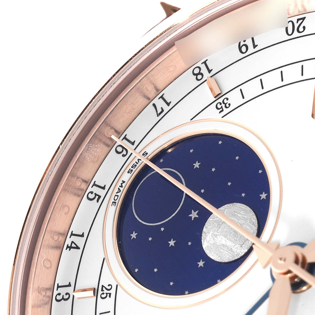 Rolex Cellini Moonphase Everose Gold White Dial Automatic Mens Watch 50535